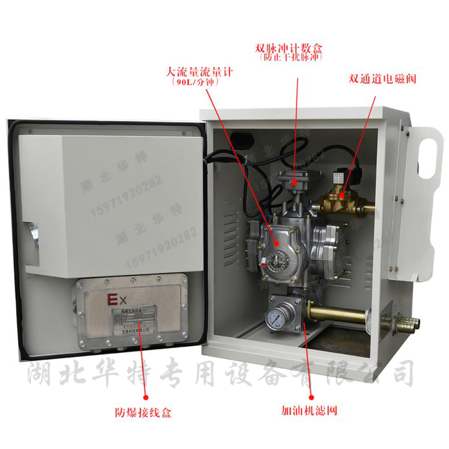 车载加油机流量计指示图